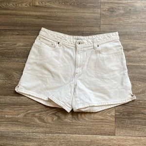 🌺 Polo jean company white denim short